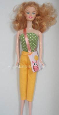 barbie nadrág felővel táskával